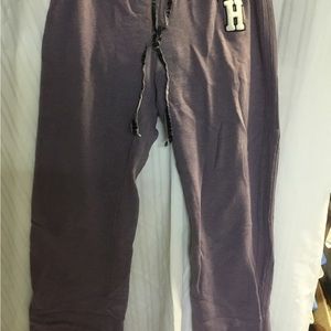 Tommy Hilfiger plum sweatpants large